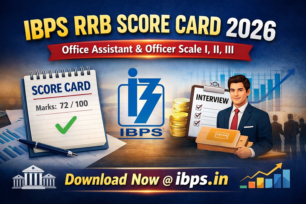 IBPS RRB Score Card 2026